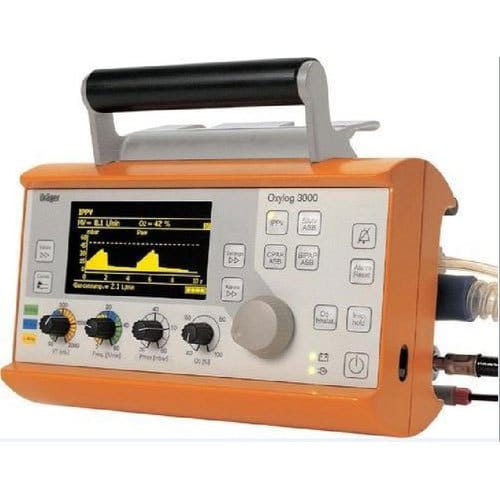 Drager Oxylog 3000 Plus - Ventilator - Featuring Integrated Capnography
