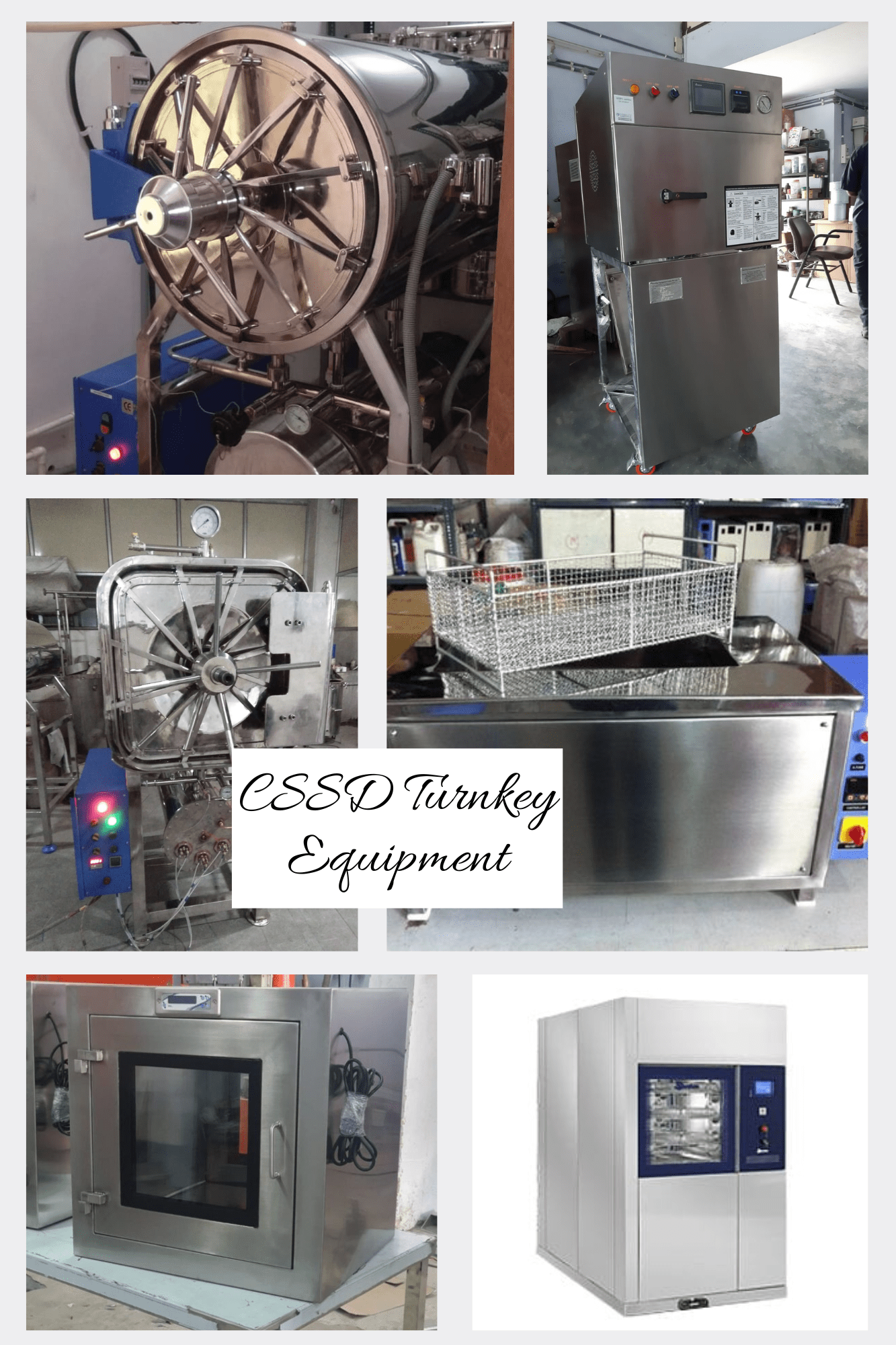 CSSD Turnkey Equipments