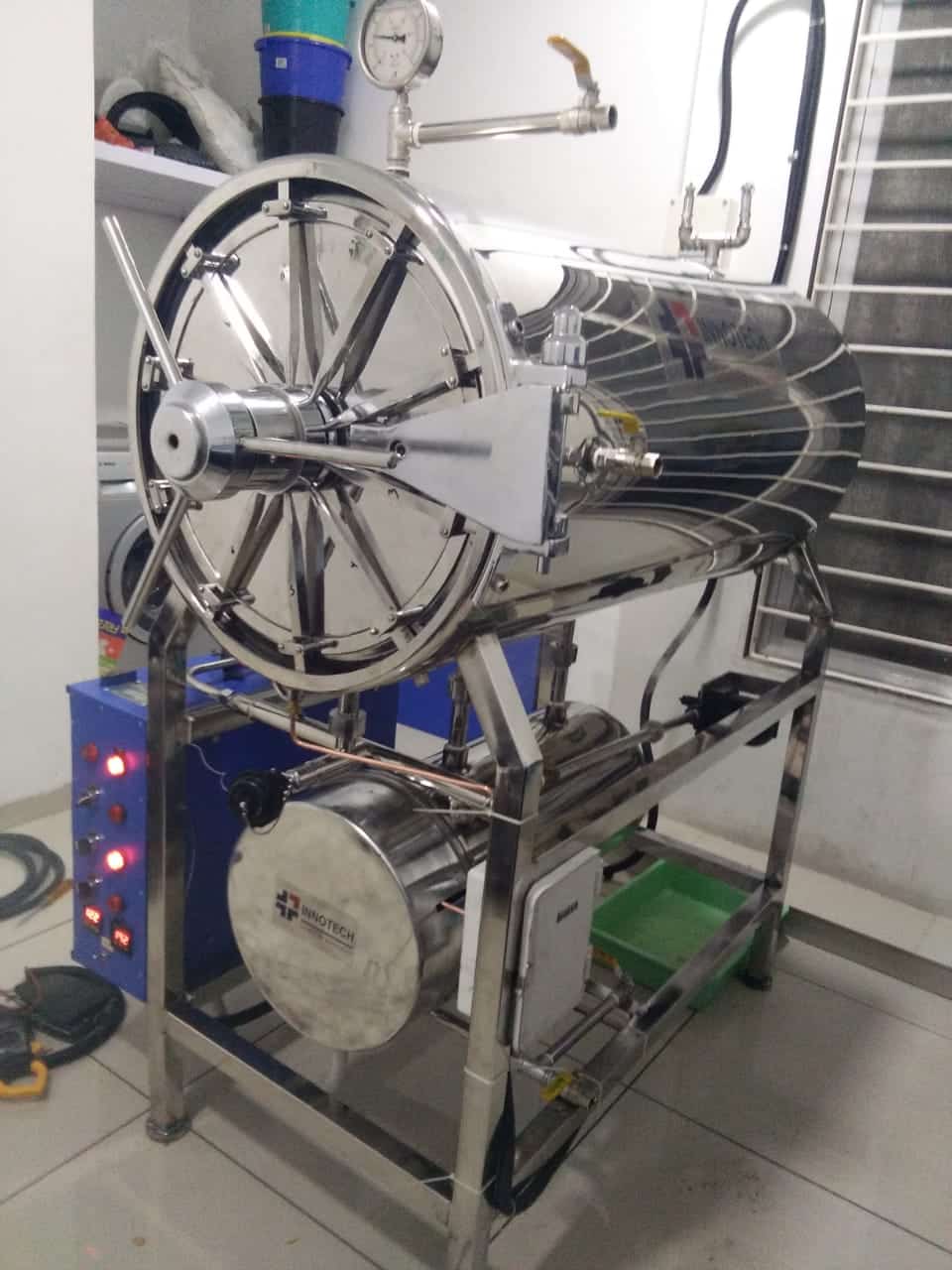 Horizontal Autoclave (HPHV) with PLC Controller and printer
