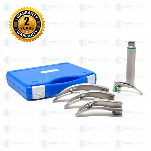 16064 fiber optic led laryngoscope set macintosh