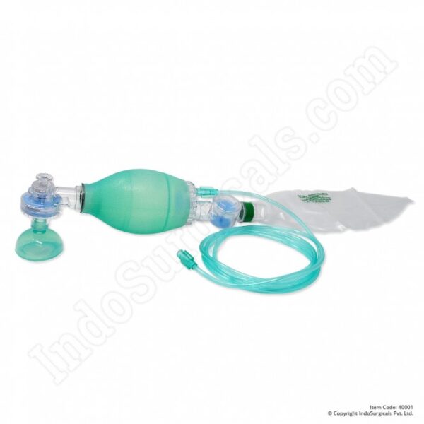 40001 artificial resuscitator child green color