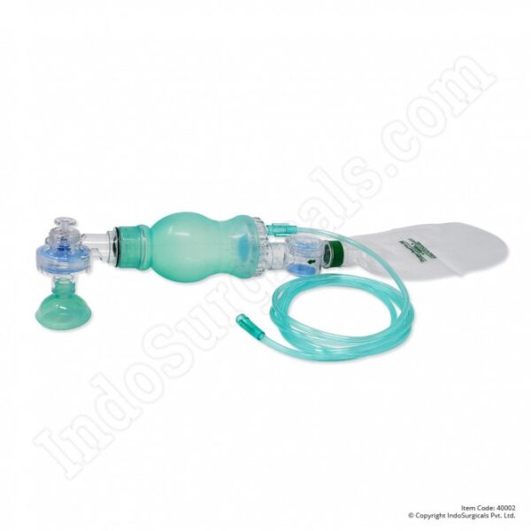 40002 artificial resuscitator infant green color