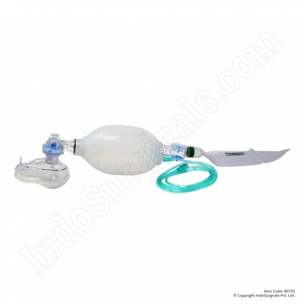 40103 white silicone resuscitator adult autoclavable