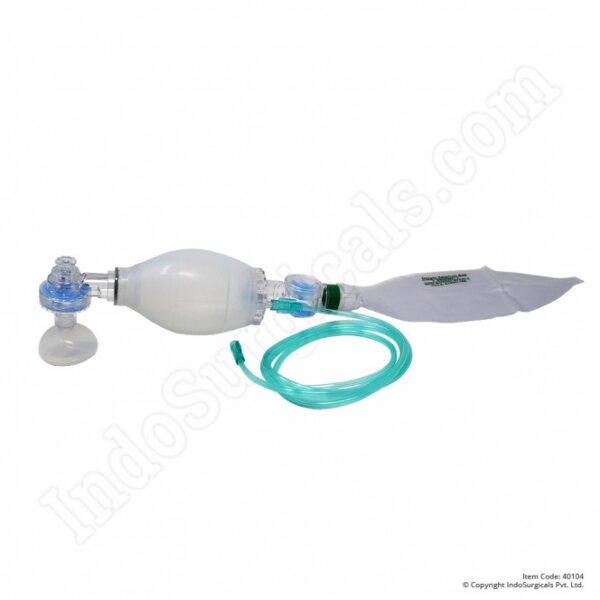 40104 white silicone resuscitator child autoclavable