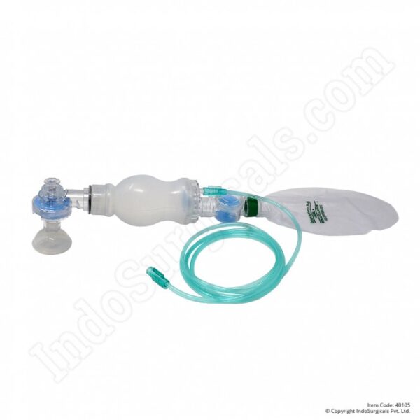 40105 white silicone resuscitator infant autoclavable