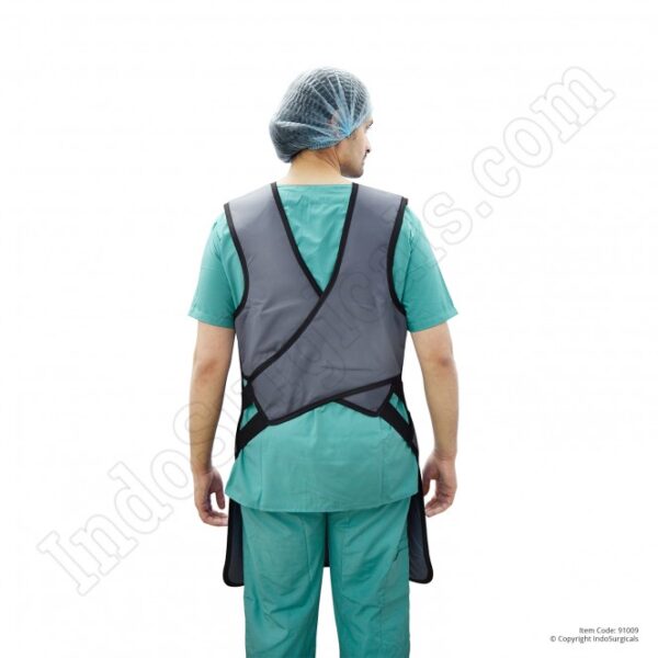 91009 lead apron velcro type 2